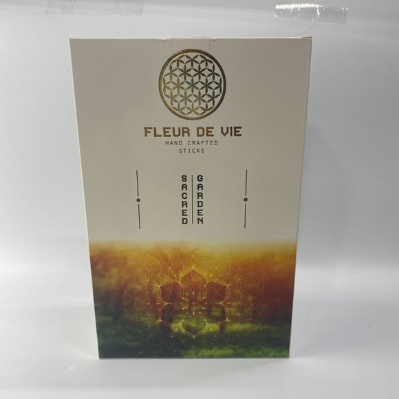 FLEUR DE VIE-Sacred Garden-Premium Incense Sticks 15 Gr - Picture 3 of 4